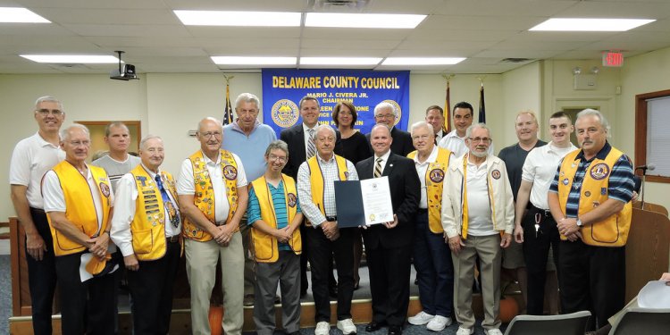 Aston Hosts Delaware County Council: Resolutions Presented to the