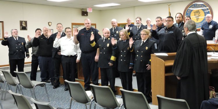 Aston Township Fire Department Recognized at Commissioner s