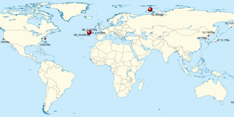 Ocean disposal of radioactive waste