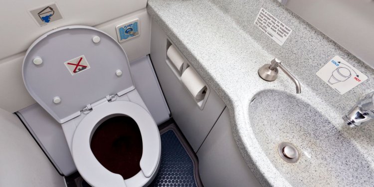 Where does toilet waste go on a plane? This is what happens when