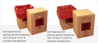medical waste containers