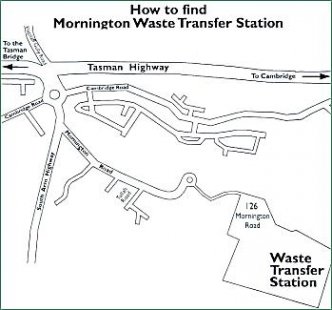 Mornington Waste Transfer Station map